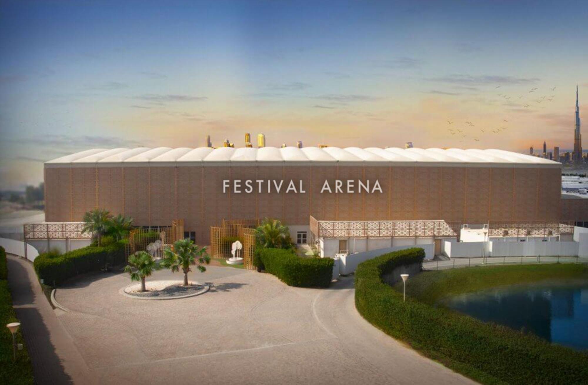 Intercontinental Dubai Festival City By Ihg Exteriör bild Festival Arena
